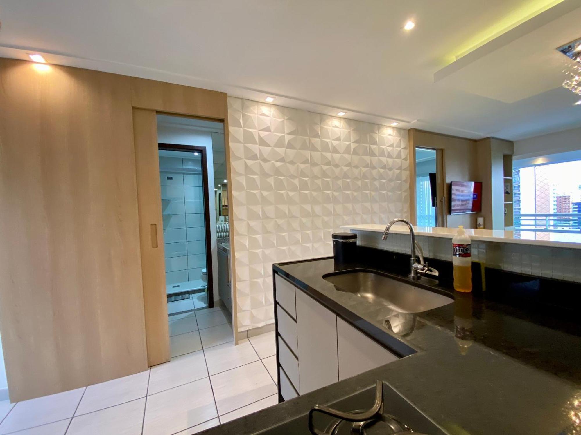 Apartamento 17º Andar Beira Mar Com 2 Quartos Fortaleza  Ngoại thất bức ảnh