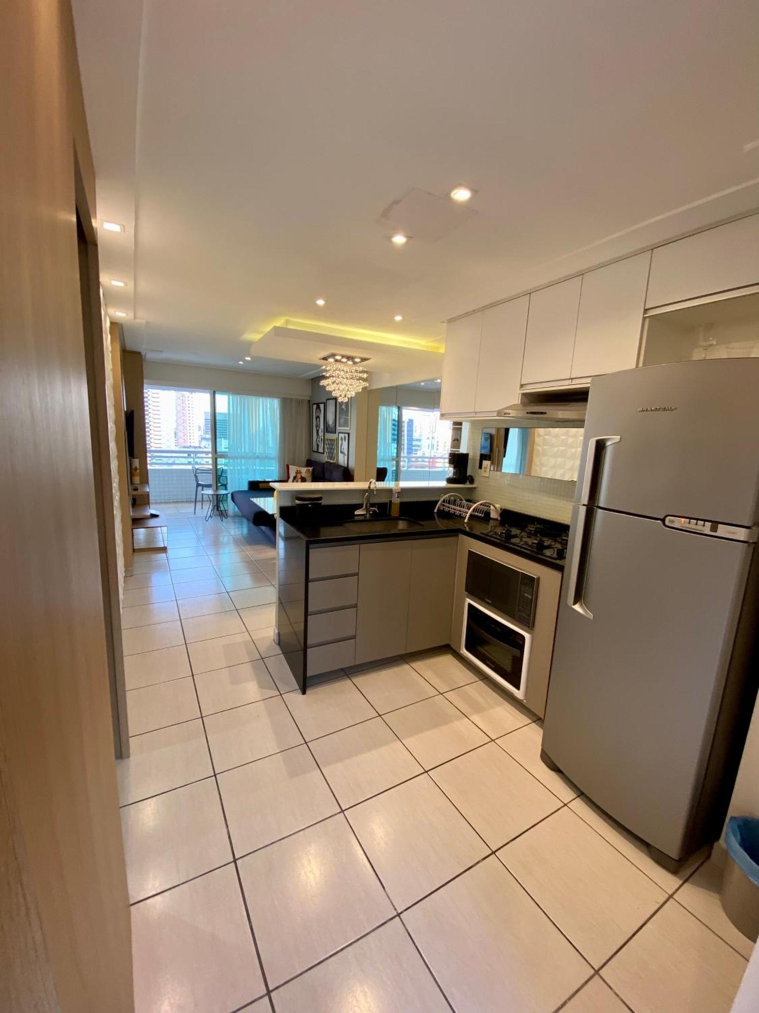 Apartamento 17º Andar Beira Mar Com 2 Quartos Fortaleza  Ngoại thất bức ảnh