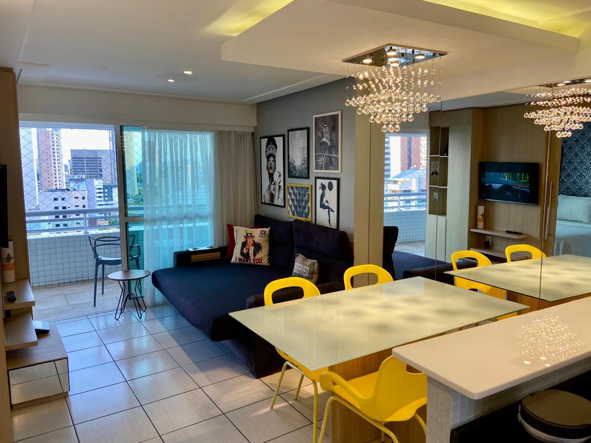 Apartamento 17º Andar Beira Mar Com 2 Quartos Fortaleza  Ngoại thất bức ảnh